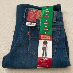 Levi's Blue Youth Wide-Leg Jeans
